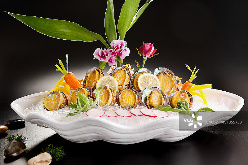 酒店刺身小海鲜生猛海鲜图片素材