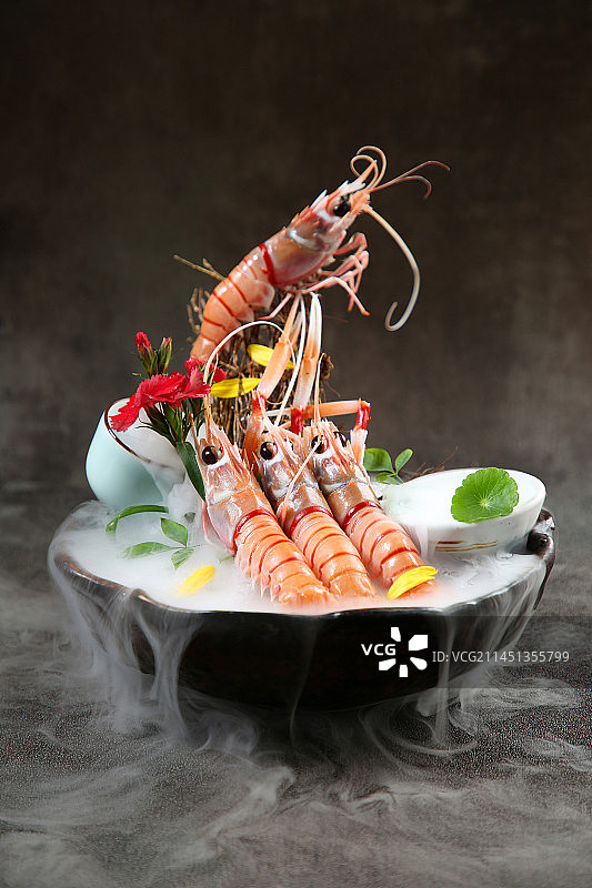 酒店刺身小海鲜生猛海鲜图片素材