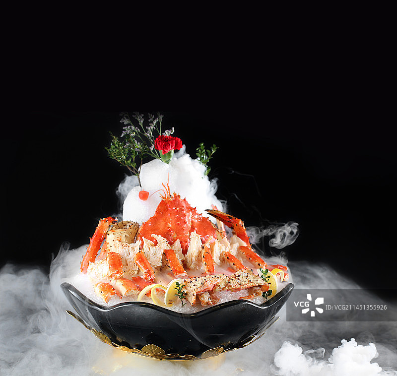 酒店刺身小海鲜生猛海鲜图片素材