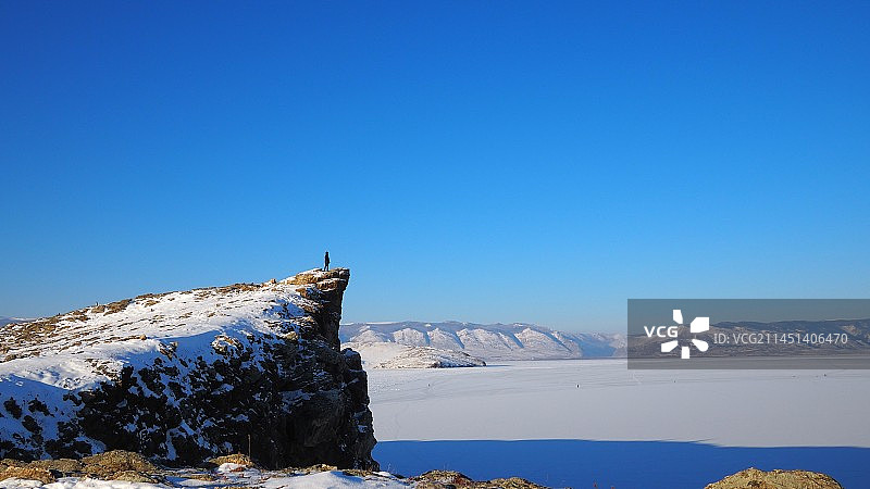 俄罗斯的贝加尔湖图片素材