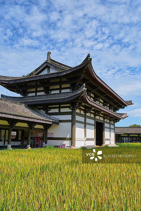 眉山柳江古镇光明寺图片素材