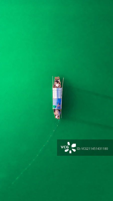 风定绿无波图片素材