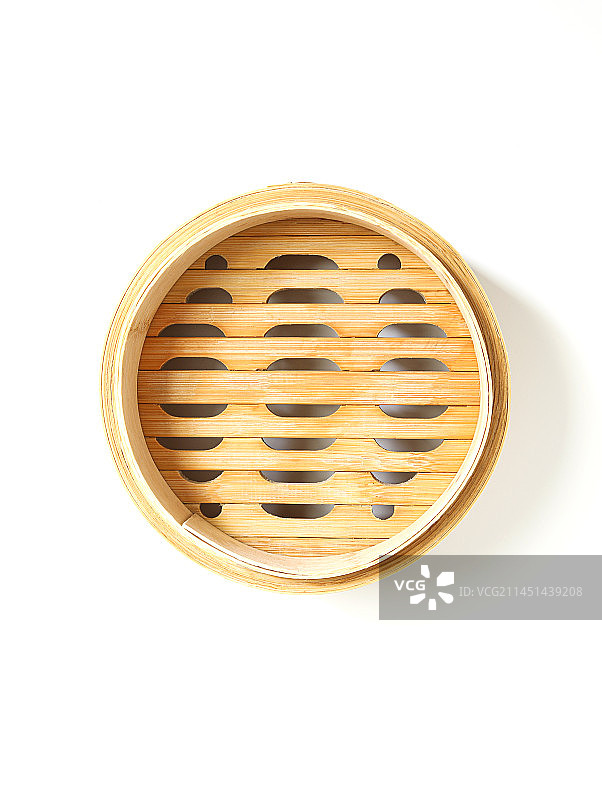 竹子蒸笼的白底图图片素材