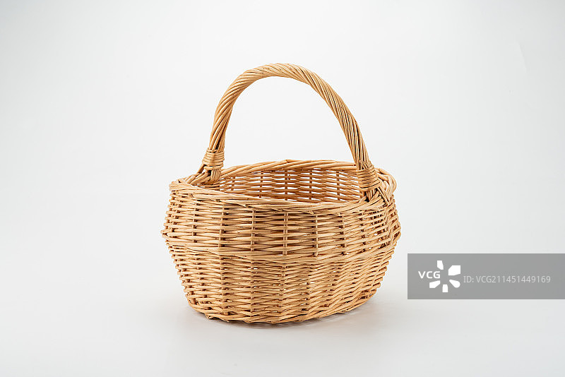 竹篮子图片素材