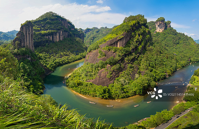 武夷山 九曲溪 国家公园图片素材