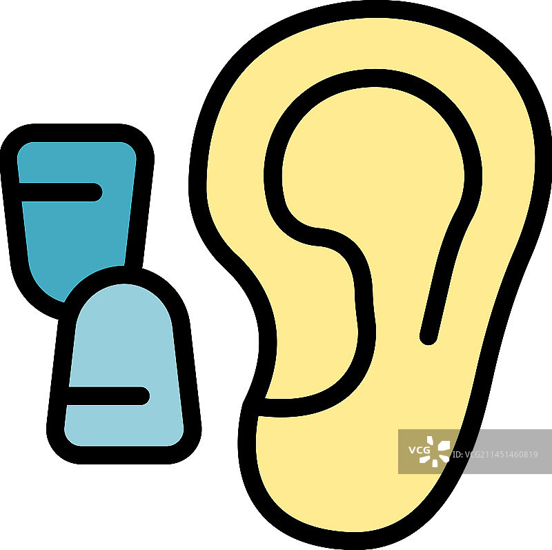 医用耳塞图标图片素材