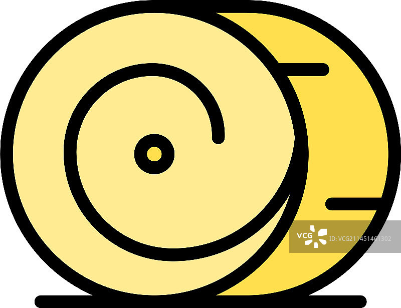 扁平饲料包图标图片素材