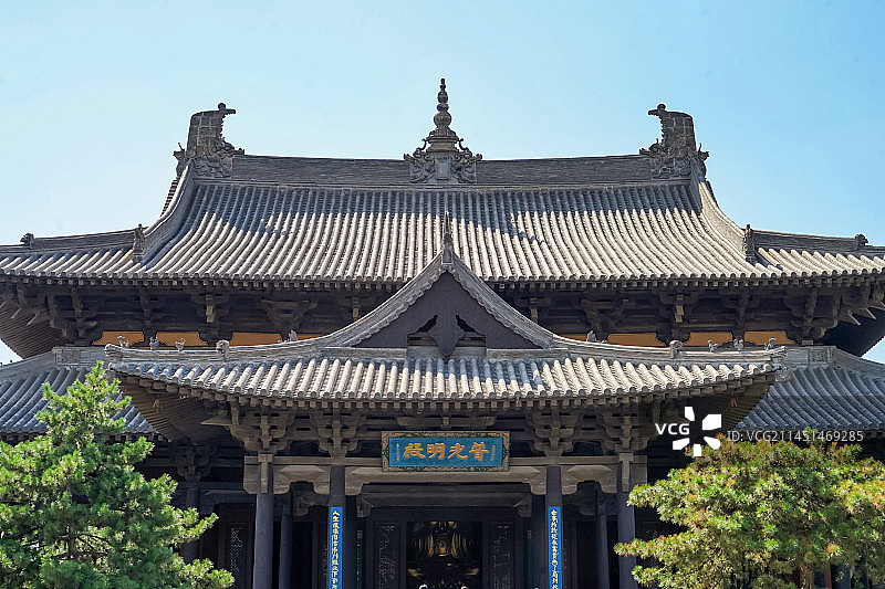 大同华严寺普光明殿图片素材