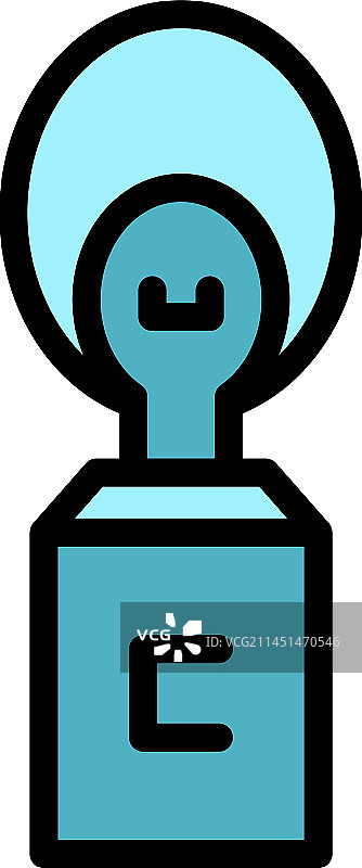 鼻氧气面罩图标图片素材