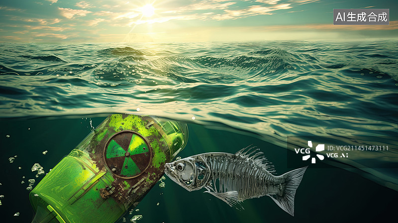 【AI数字艺术】水面之下图片素材
