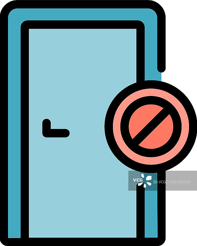 信息免责声明图标（扁平风格）图片素材