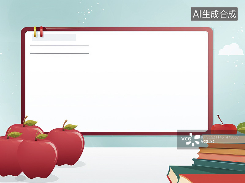 【AI数字艺术】教师节背景图片素材