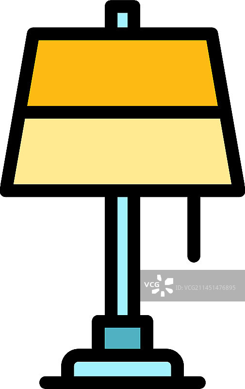 扁平灯饰图标图片素材