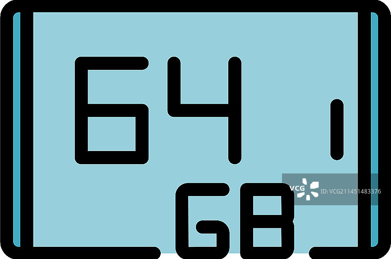 大数据存储扁平图标图片素材