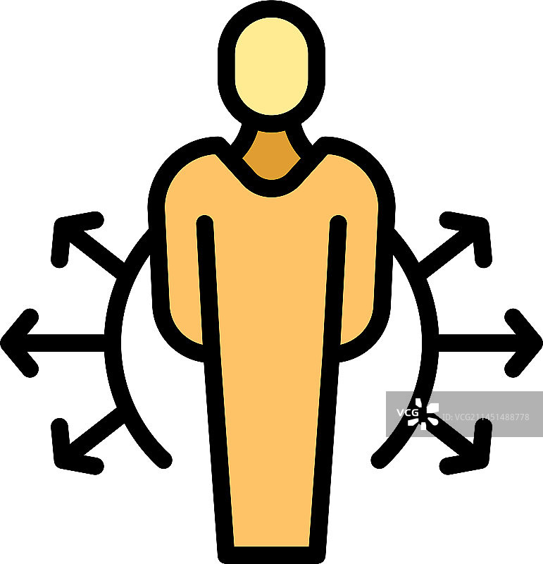 治疗技巧图标（扁平风格）图片素材