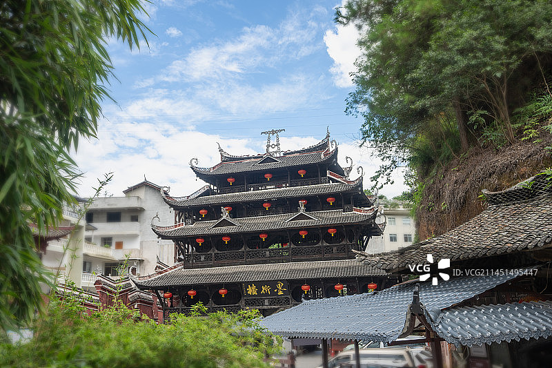 湖北恩施土司城图片素材