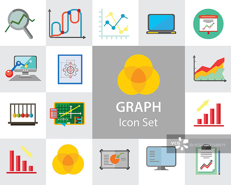 图表图标合集图片素材