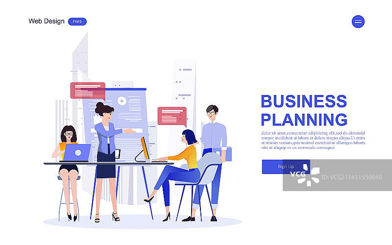 市场营销分析商业概念图片素材