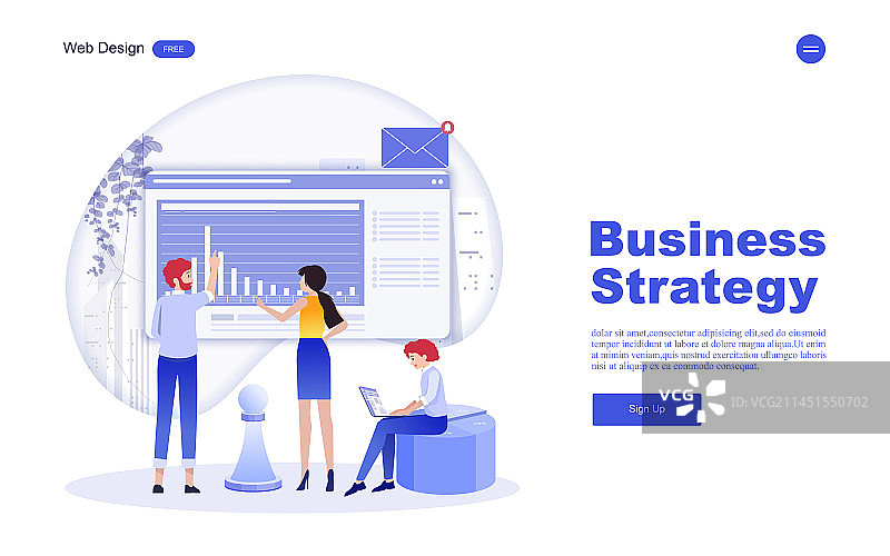 市场营销分析商业概念图片素材