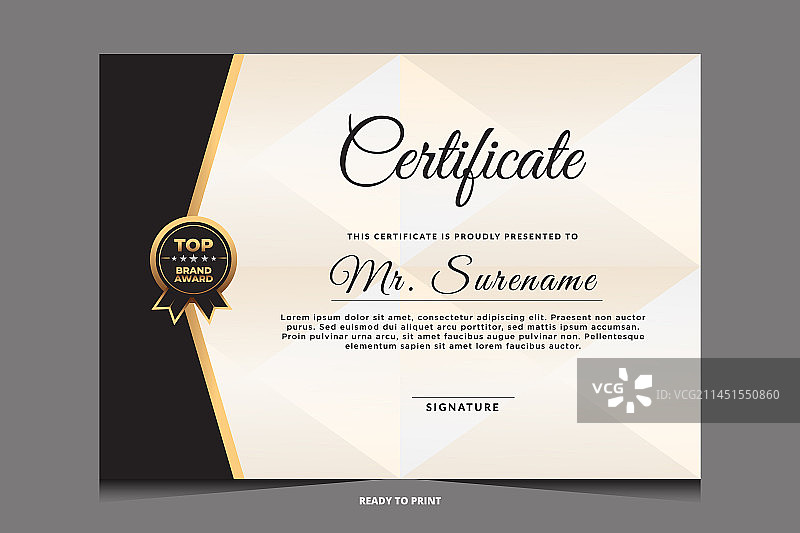 证书-114图片素材