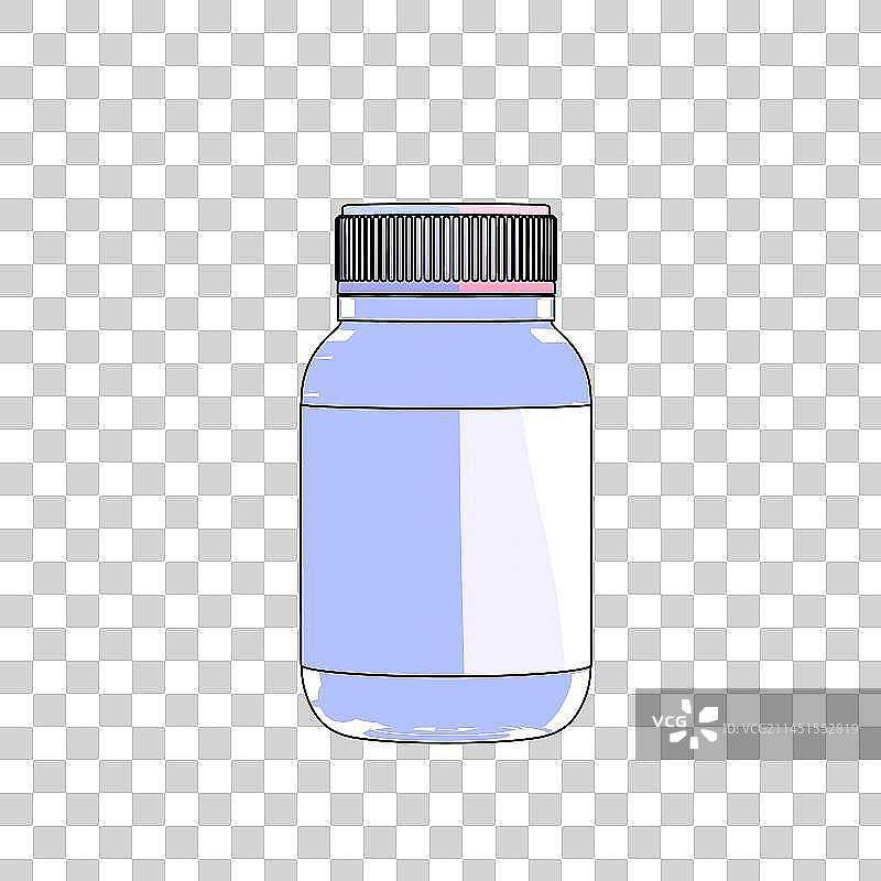 玻璃瓶子免抠元素图片素材