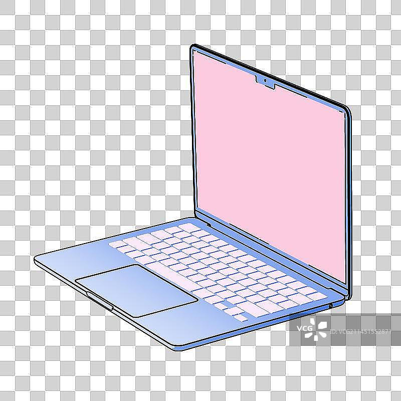 笔记本电脑免抠元素图片素材