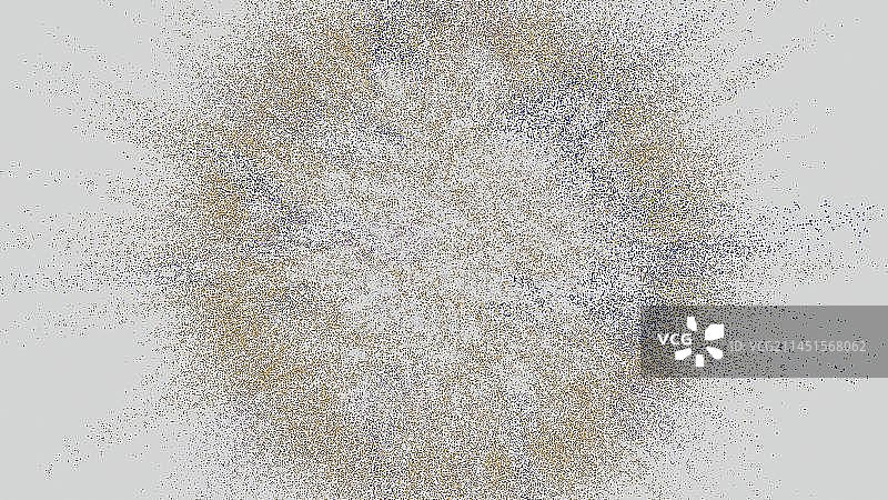 白色背景下的炸开粒子图片素材