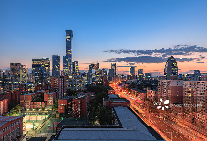 城市风光夜景图片素材