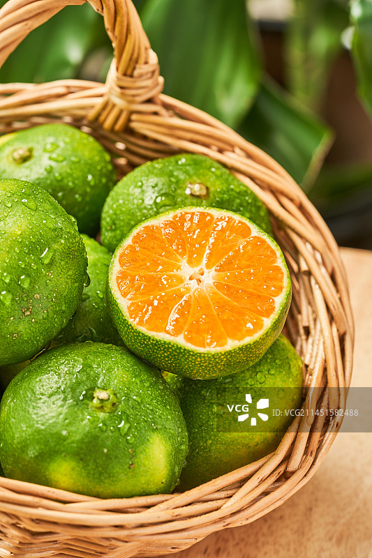 香甜的青桔图片素材