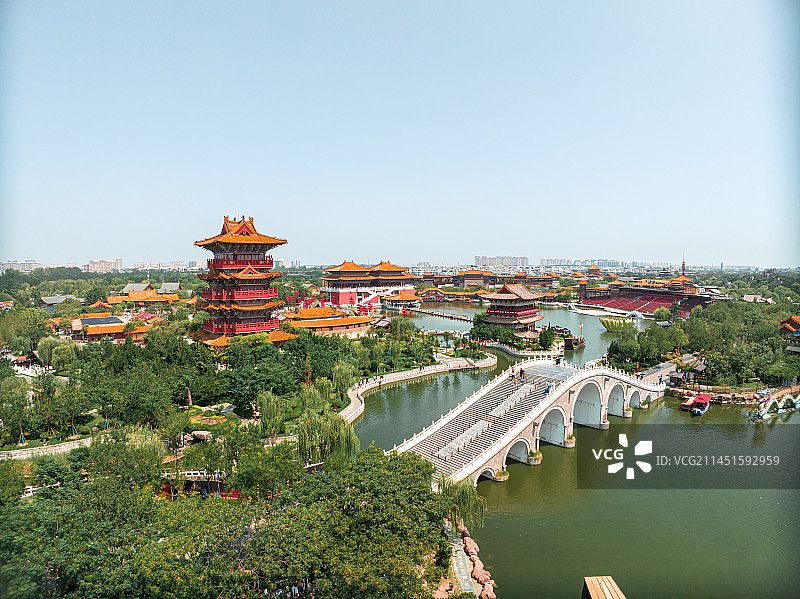 开封清明上河园图片素材