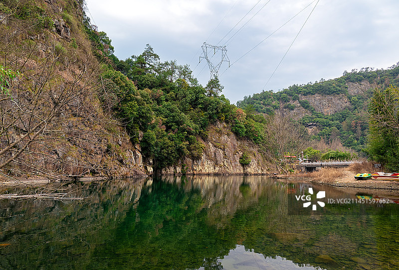桐庐富春江镇芦茨湾图片素材