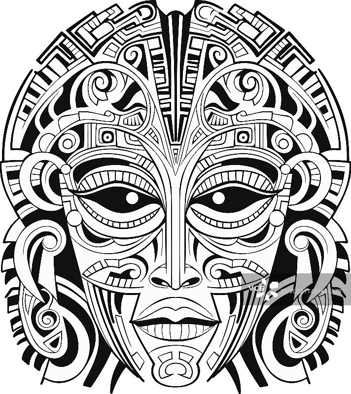 卡通古埃及法老面具图片素材