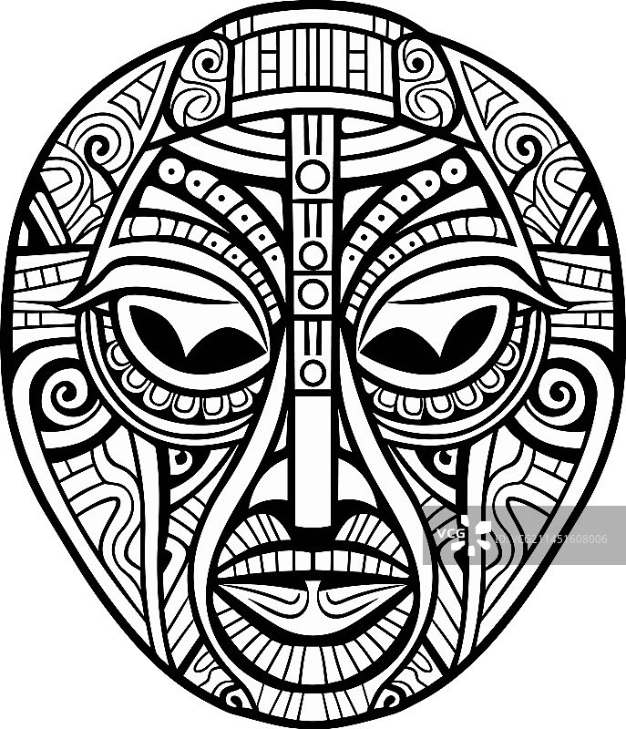 卡通古埃及法老面具图片素材