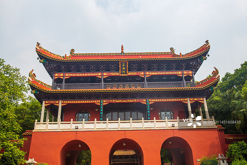 南岳大庙古建筑图片素材