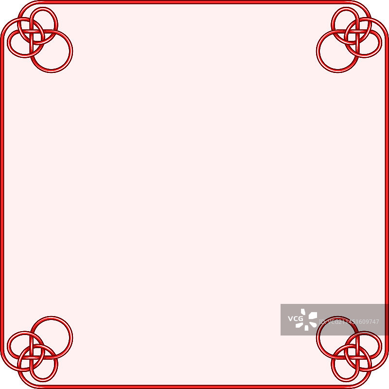 交织线条边框设计图片素材