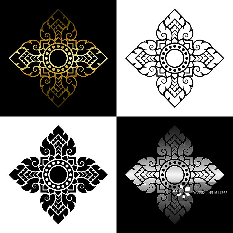 泰国传统艺术图案 Prajam Yam 10图片素材