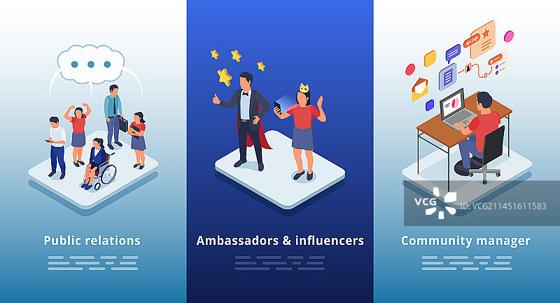 社区管理信息图图片素材