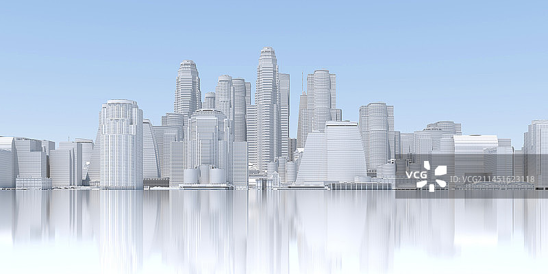 3D都市建筑图片素材