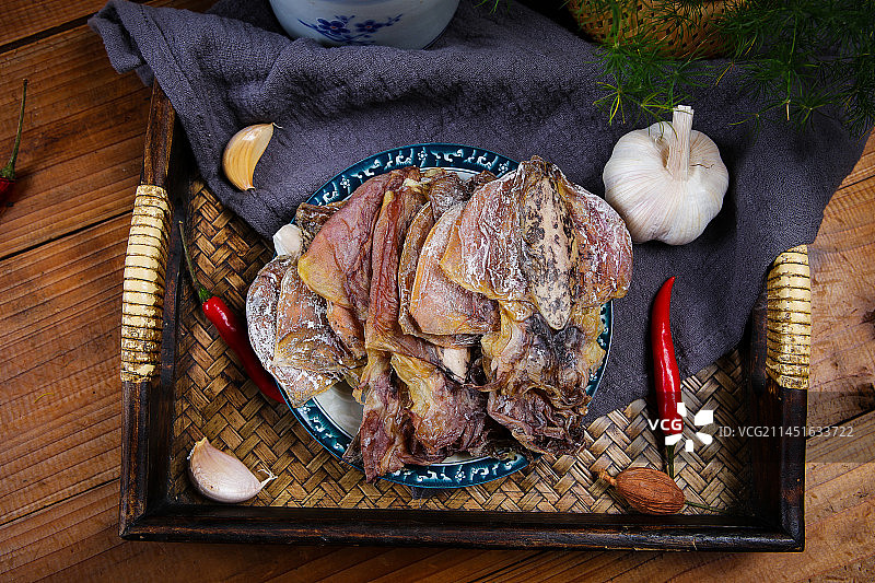 可口的墨鱼干图片素材