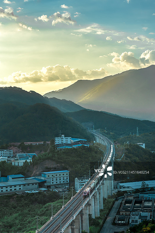 动车&绿皮车图片素材