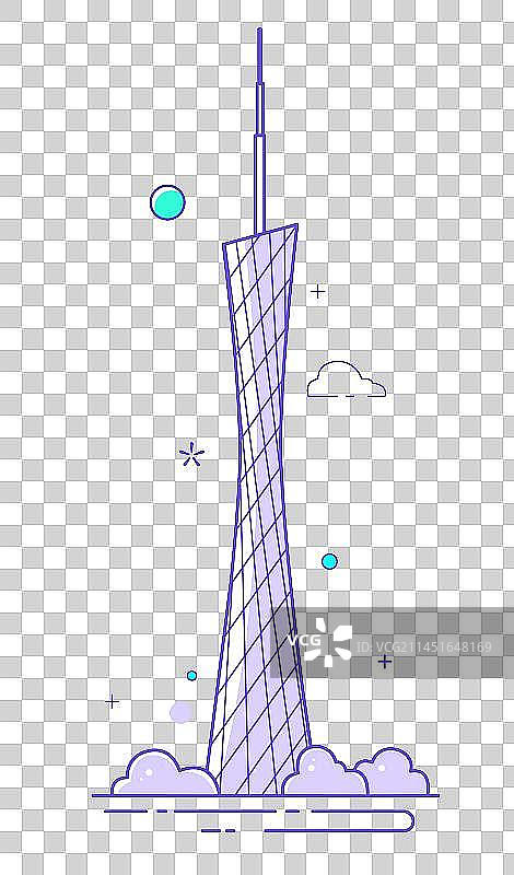 广州小蛮腰图片素材