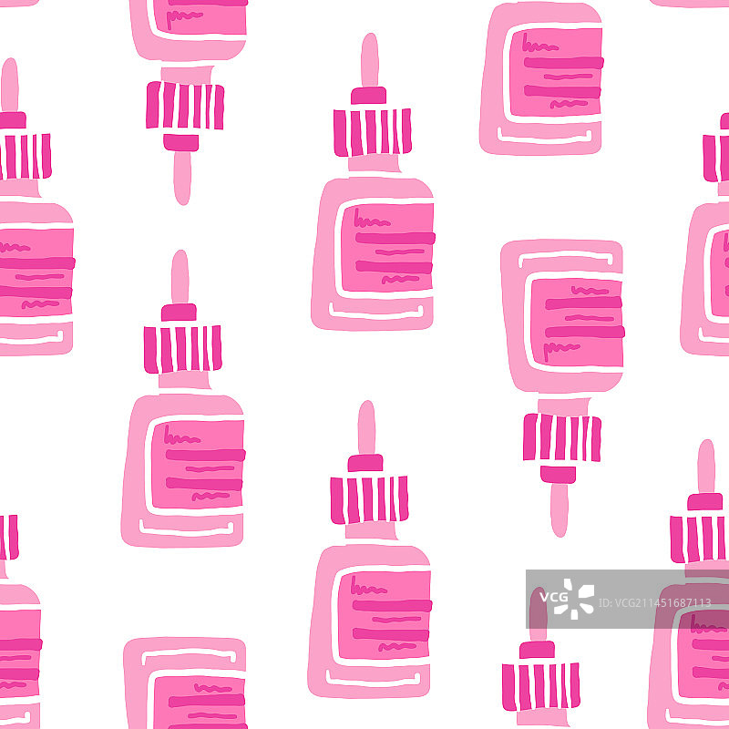 手绘涂鸦无缝图案图片素材