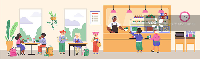 学校内部场景图片素材