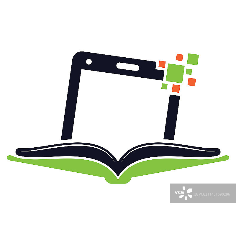 手机图书标志模板图片素材