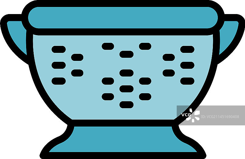 钢制滤碗图标图片素材