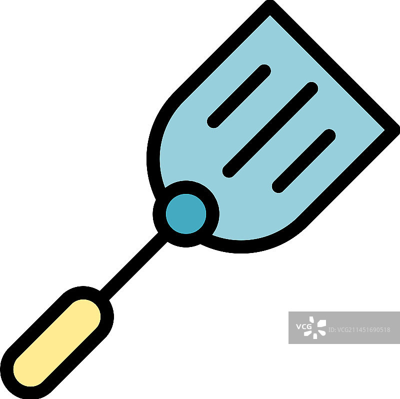 搅拌器刮刀扁平图标图片素材