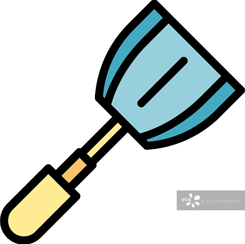 铲子工具扁平图标图片素材