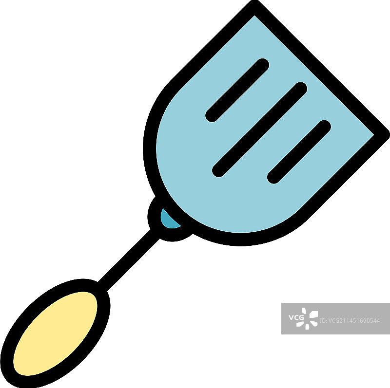 扁平风格木铲图标图片素材