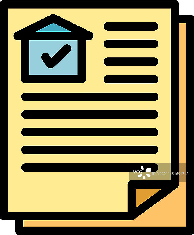 搬家文件图标（扁平风格）图片素材