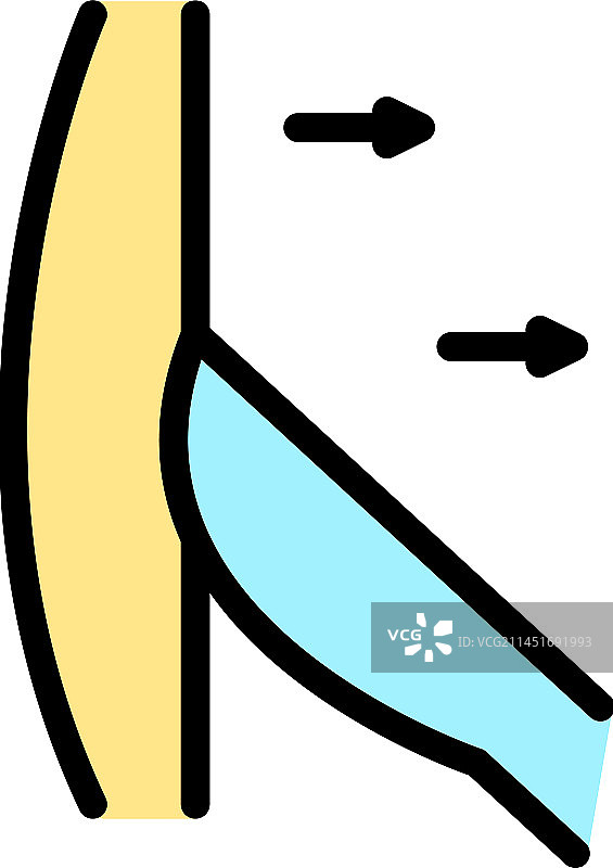 手术刀图标（扁平风格）图片素材